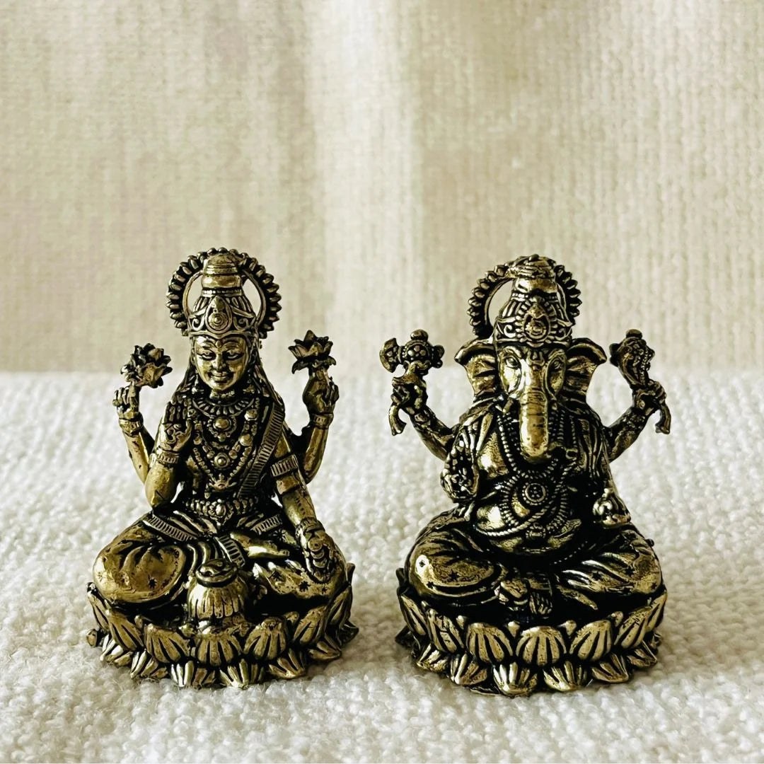 Lakshmi Ganesh Murtis (2)