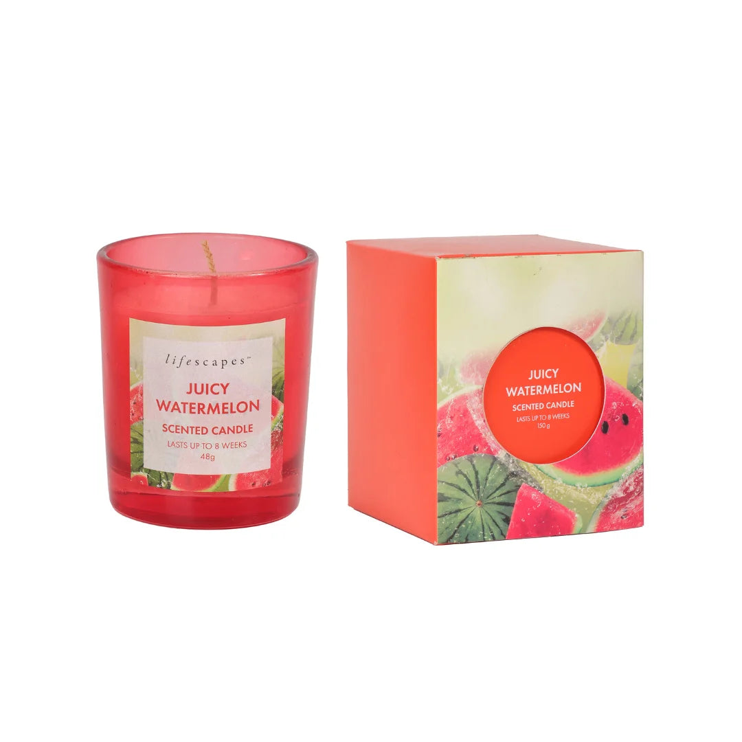 Tumbler Glass Candle - Juicy Watermelon