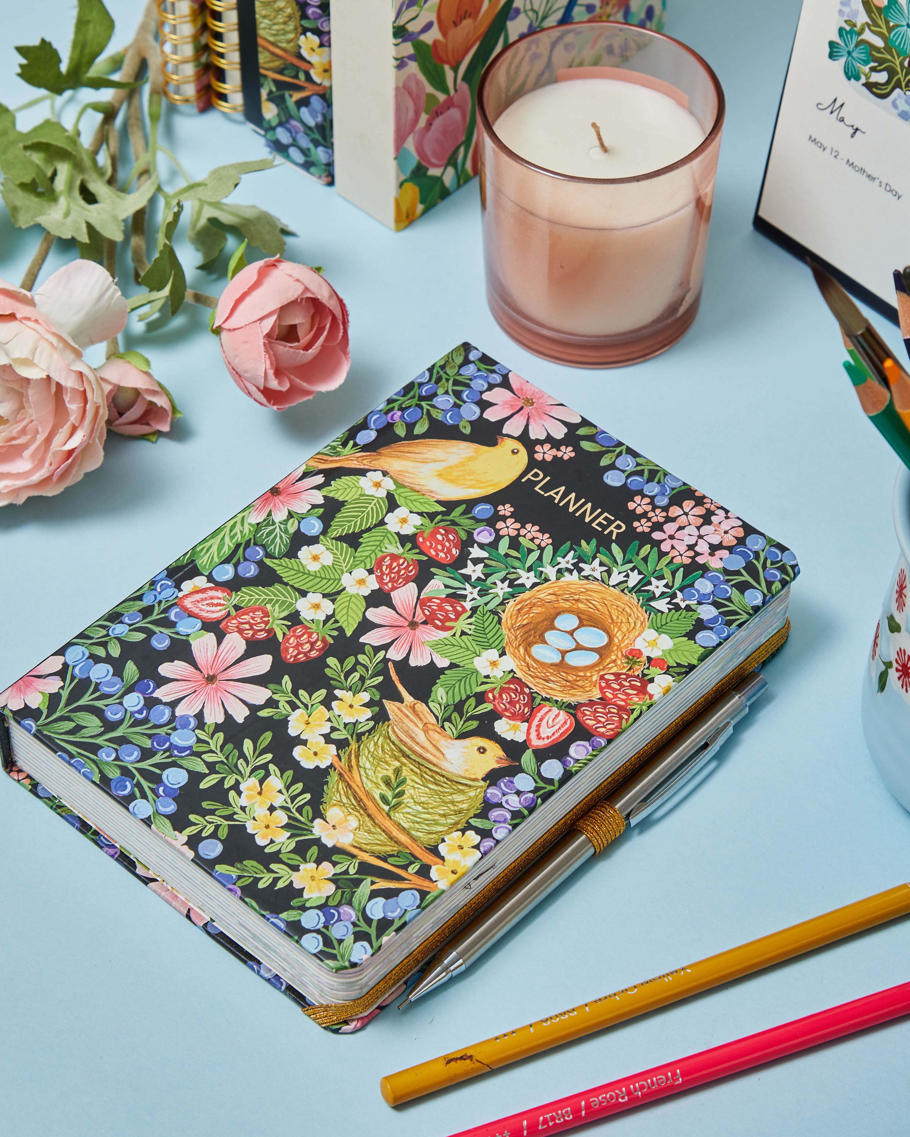 Botanical Stories Hardbound Undated Planner