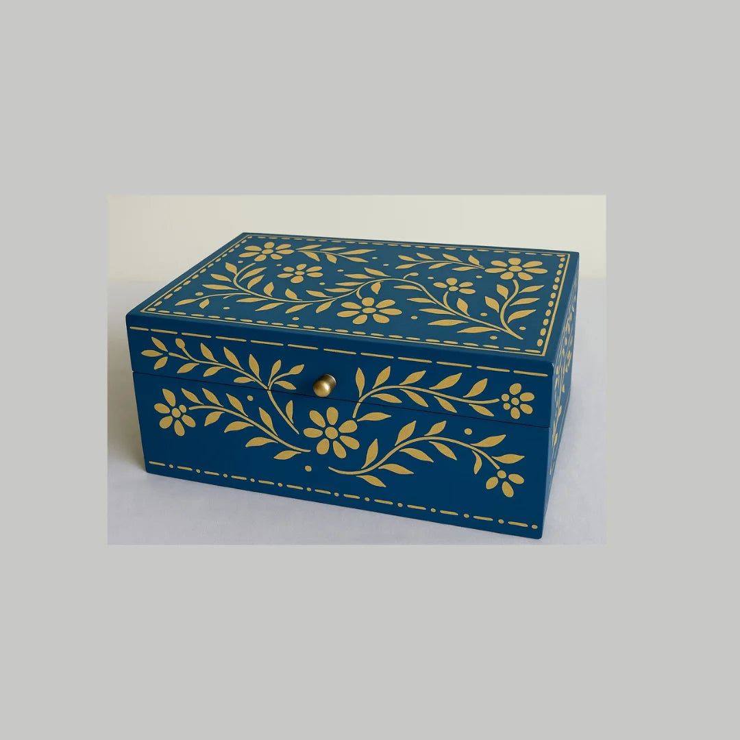 Multi-purpose box - Blue Floral