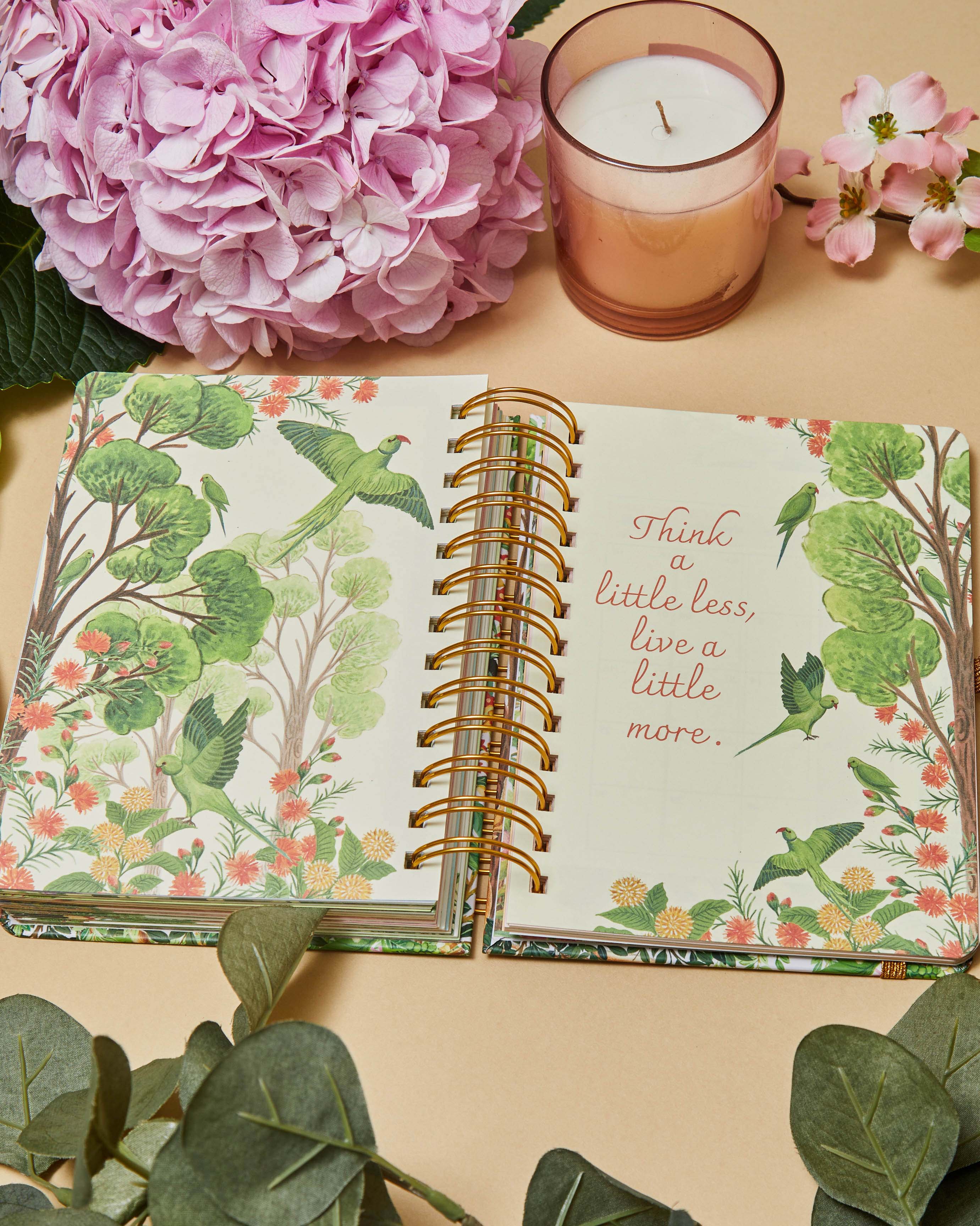 Botanical Stories Hardbound Undated Planner