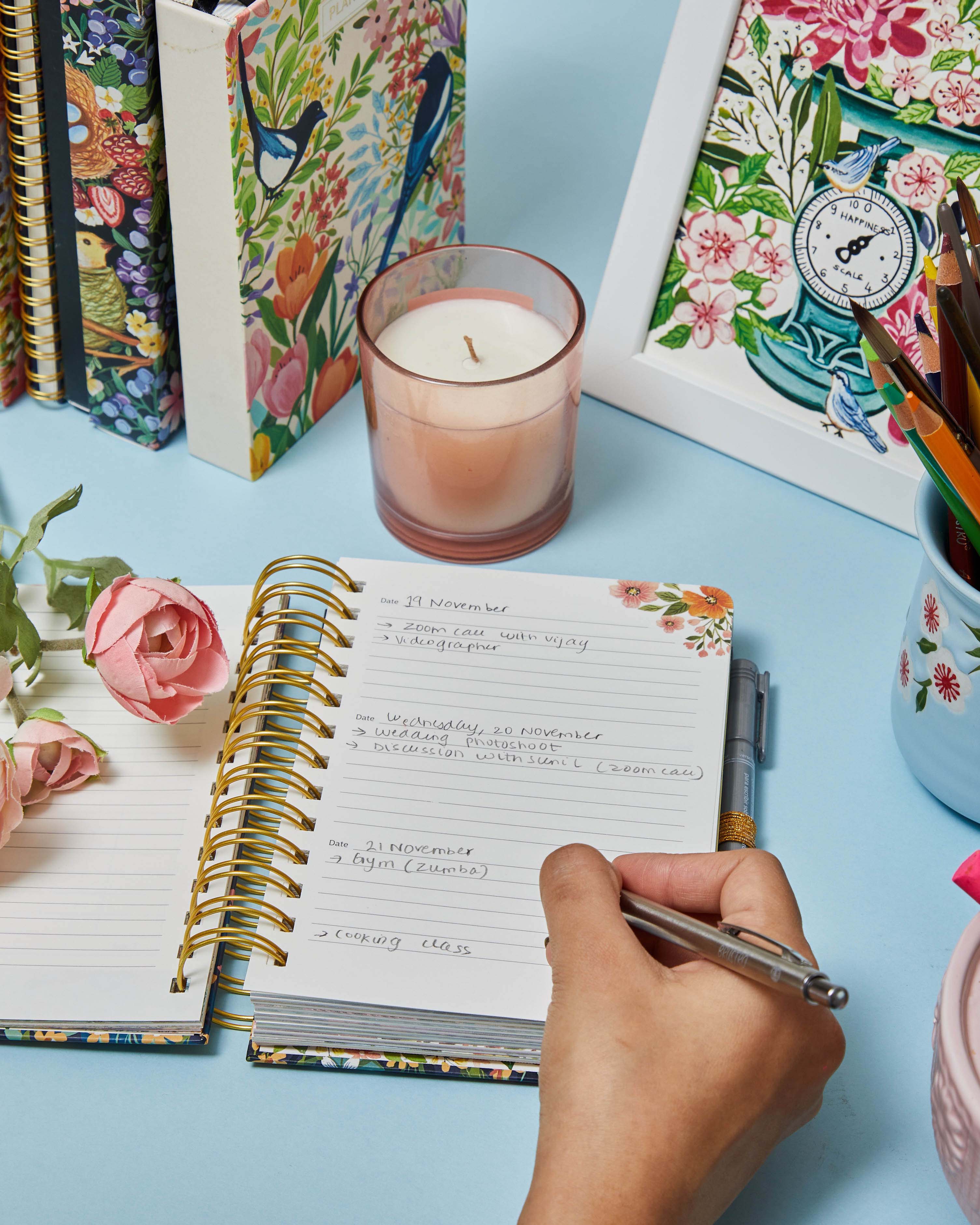 Rose Garden Wiro Undated Planner