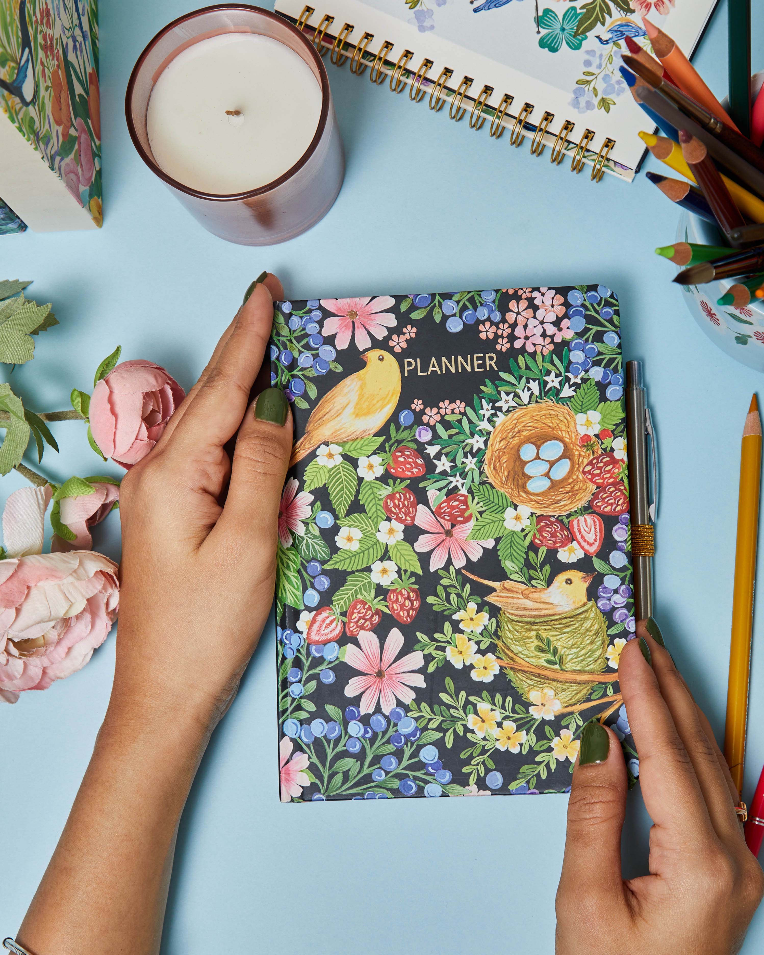 Botanical Stories Hardbound Undated Planner