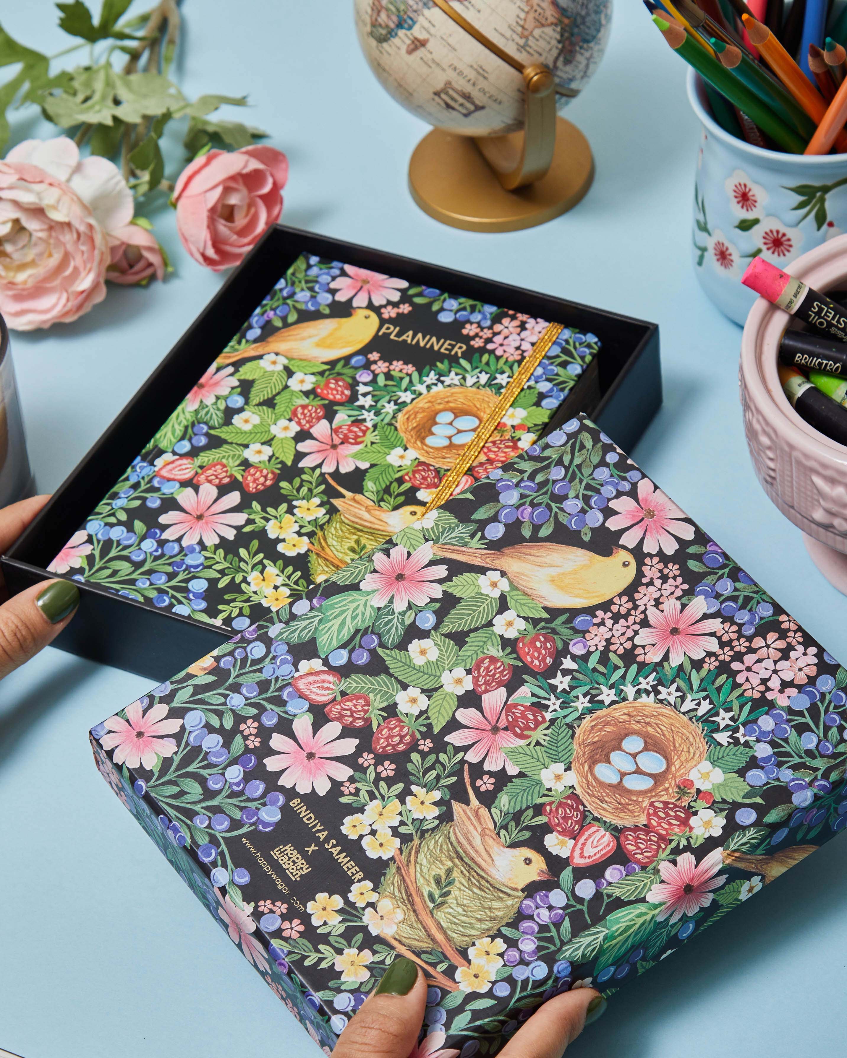 Botanical Stories Hardbound Undated Planner