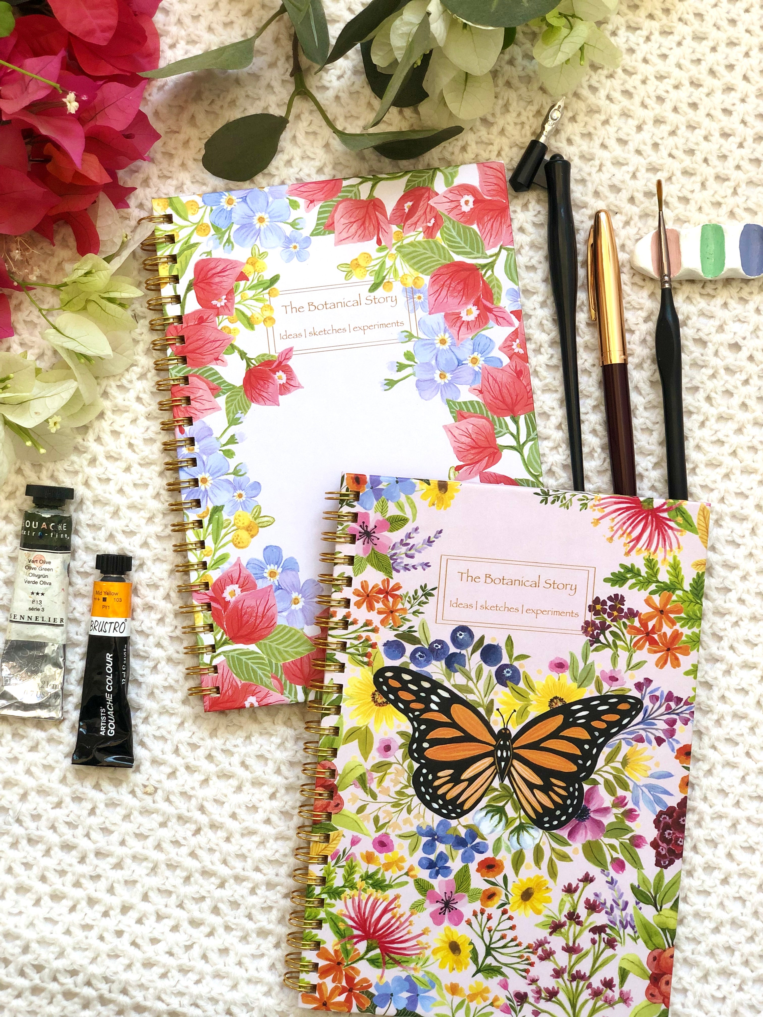 Butterfly A5 Sketchbook